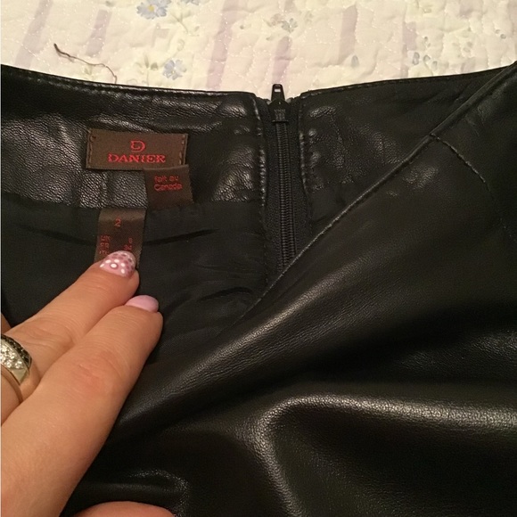 Leather Skirt - Picture 3 of 4